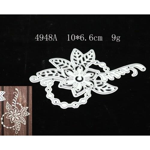 2021 Flower Metal Cutting Dies DIY Scrapbooking Paper Photo Album Crafts Knife Mould Cards Embossing Mold Stencils for Decor