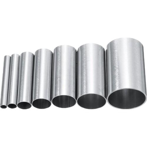 7pcs/lot Stainless Steel Pottery Clay Cutter Tools Small Round Cutting Mold Punch Dotting Polymer Clay Tools DIY Handmade Crafts