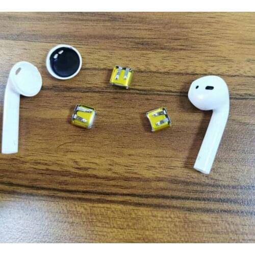 2pcs new for 3.7v iphone i7 i8 i9s i10 xiaomi huawei Bluetooth Unlimited headset battery 30mah 50mah Deaf-aid