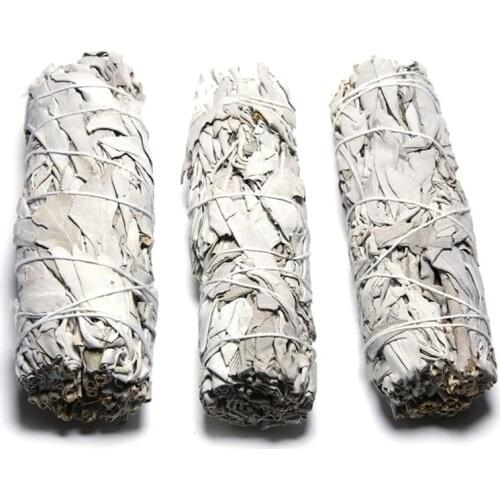 Premium Aroma Leaf Bundle Sage Smudge Sticks for Home Cleansing Healing Meditation Fragrance Smudging Rituals Smoke Supplies Too