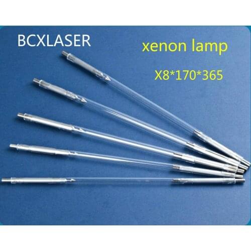 BCXLASER Xenon Krypton Lamp 8*125*270 8*140*280 9*170*315 6.5*100*250 for YAG Fiber Laser cutting machine