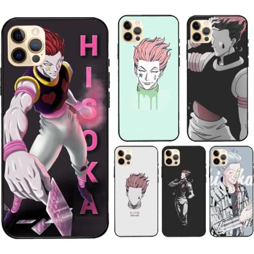 Hunter X Hunter Hisoka Manga For iPhone 12 Pro Max mini Case For iPhone 11 Pro Max XS X SE 2020 7 8 Plus XR Cover