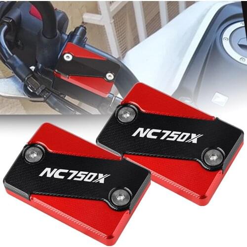 For Honda NC750X NC750 X NC 750 X S 2014 2015 2016 2017 2018 CNC Aluminum Motorcycle Front Rear Brake Fluid Reservoir Cap Cover