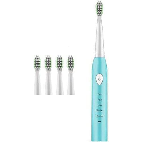Electric Toothbrush Adult Rechargeable Toothbrush Sonic Automatic Soft Toothbrush Waterproof Usb Charging