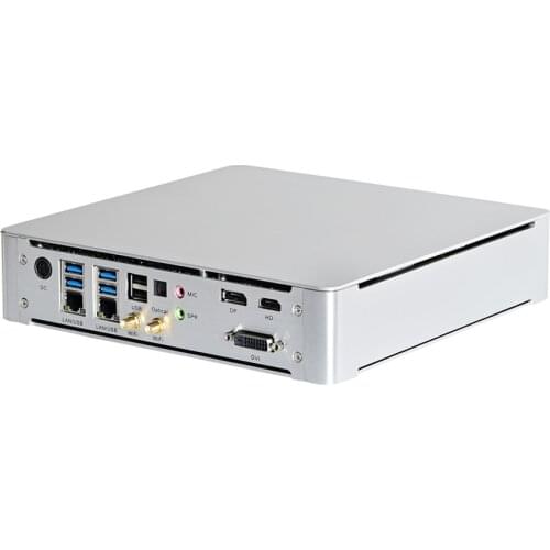 Dedicated Computer with GTX1650 GDDR5 4GB Intel i7-7820HK M.2 NVME 4K Desktop HTPC HDMI2.0 DP DVI Fiber Optic Fan Win10 Mini PC