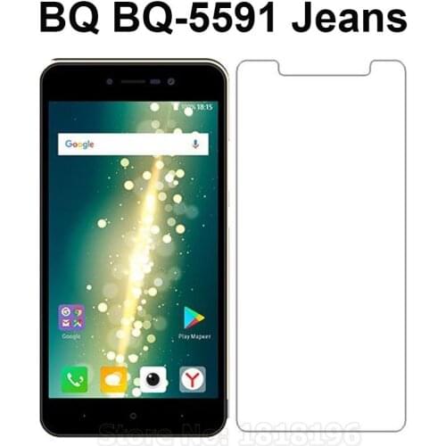 Tempered Glass for BQ BQ-5591 Jeans Phone Film 9H Explosion proof Smartphone Screen Protector Film for BQ 5591 BQ5591 Case Glass