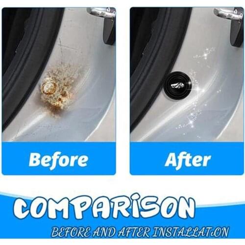 Car Door Protection Sticker Door Shock Absorber Self Adhesive Collision Avoidance Soundproof Seal Sticker