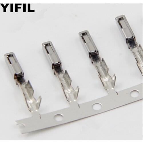 20/50pcs/lot AMP TE Tyco ECU Small Terminal Seat Crimp Pins For Use With ECU 284743-1 MQS SOCKET Wire Crimp Terminal 968221-1