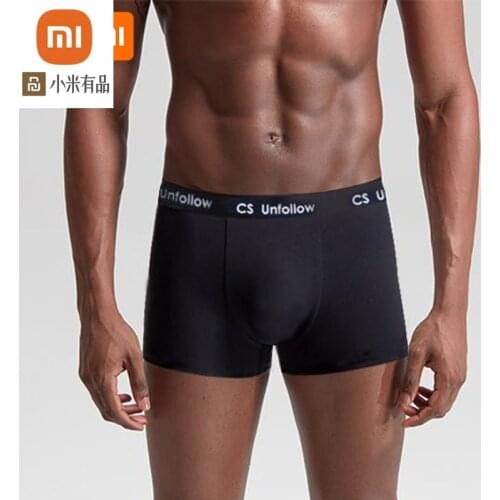 4pcs youpin mijia mens underwear youth boxer shorts mid-waist cotton modal shorts mens boxer shorts