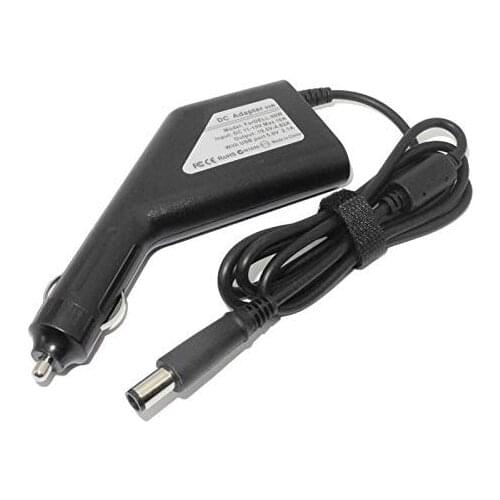 Huiyuan fit for 19.5V 4.62A Laptop Car DC Adapter fit for Dell Latitude D630 D800 D810 D820 D830 D631 D631N 5V 2.1A USB Charger