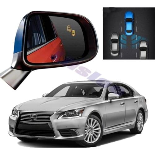 Car BSM BSD BSA Radar Warning Safety Driving Alert Mirror Detection Sensor For Lexus LS XF40 2013 2014 2015 2016 2017