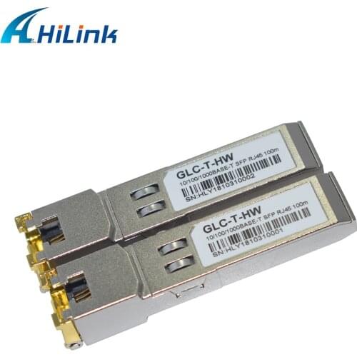 Free Shipping! Router Switch Electrical Port GLC-T Copper RJ45 10/100/1000MBASE-T SFP