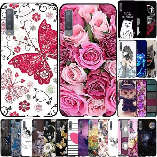 For Samsung Galaxy A7 2018 Case Cover Soft Silicone Thin TPU Back Cover For Fundas Samsung Galaxy A7 2018 A750F A750 Phone Case