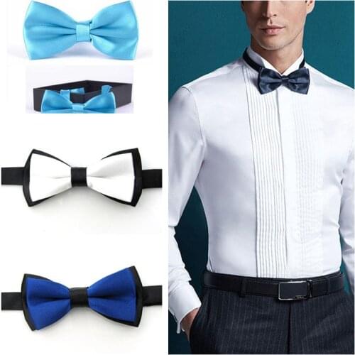 Men Kid Solid Bowties Girls Kids Novelty Neckwear Accessories Butterfly Bow Tie Bowknot Neckwear New Party FA120
