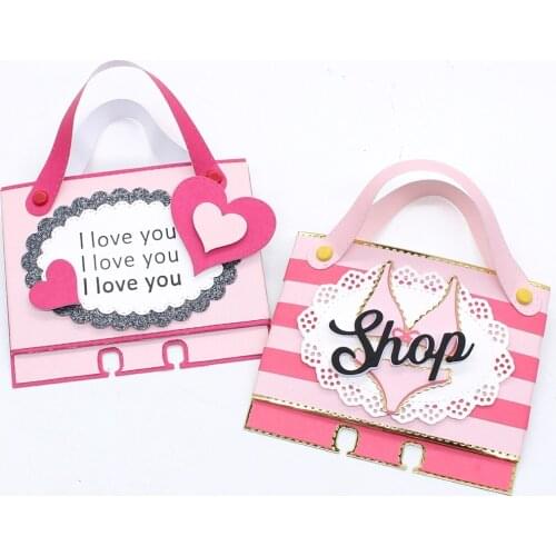 KLJUYP Memorydex Handbag Metal Cutting Dies Scrapbook Paper Craft Decoration dies scrapbooking