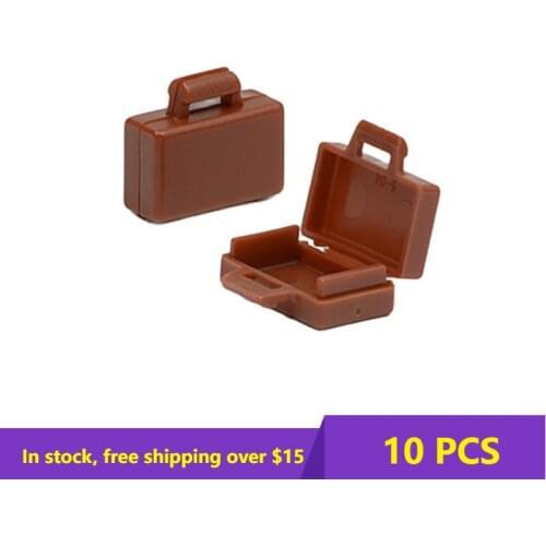 10PCS MOC 10PCS Assemble Particles 4449 Suitcase Building Blocks Parts Kids DIY Brick Bulk Model Educational Parts Toys Gifts