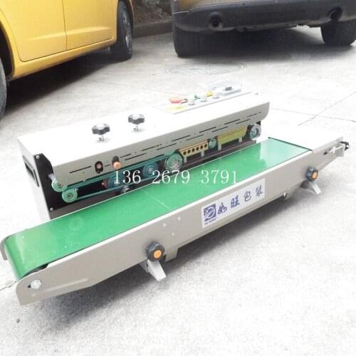 1000-II-Shaped Oil Ink Roller Pad Sealing Machine Ink Printers Round-sealing Machine Automatic Continuous Sealing Machine