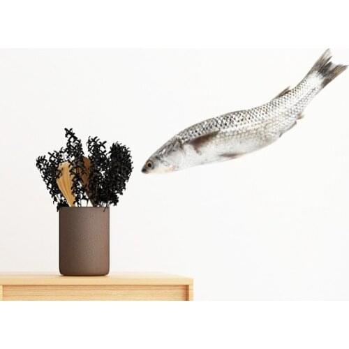 Ocean Fish Fresh White Removable Wall Sticker Art Decals Mural DIY Wallpaper for Room Decal