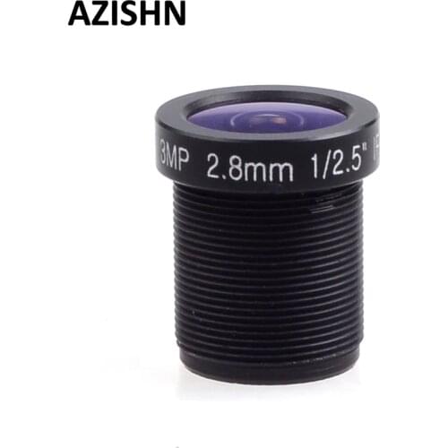 Gualanteed 100% 10x 2.8mm lens FULL HD 3MP CCTV camera lens Board Lens wide angle 120degree for CCTV IR Camera CCD