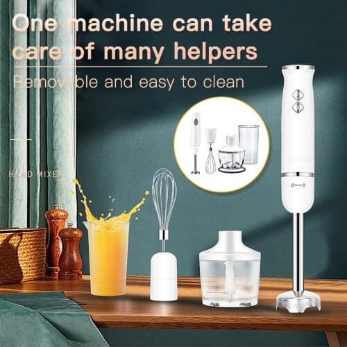 150w Immersion Hand Stick Blender Mixer Includes Chopper And Smoothie Cup Stainless Steel Ice Blades Chopper Whisk#G4