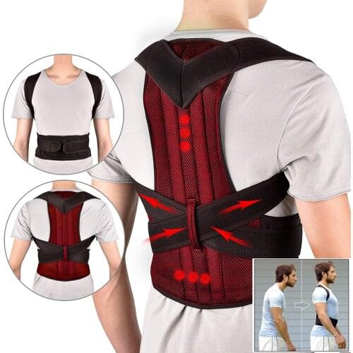 Adjustable Adult Correction Belt Waist Trainer 2020 Back Waist Posture Corrector Shoulder Lumbar Brace Spine Support Belt Vest