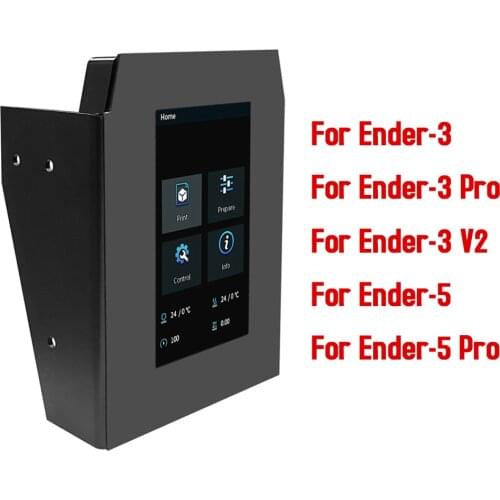 4.3 inch 3D Printer Parts Touch Panel Screen LCD Display Kits Silent Board for CREALITY Ender 3/Ender 3S/Ender 3 Pro/Ender 3 V2