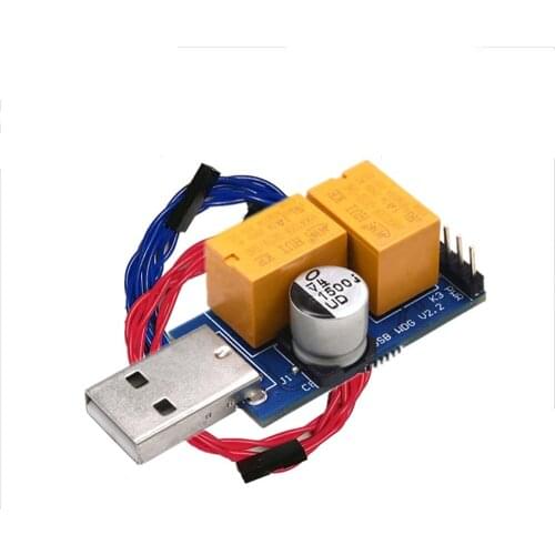 USB Watchdog Control Double Relay Module Computer Crashes Automatic Restart Game Monitoring Server