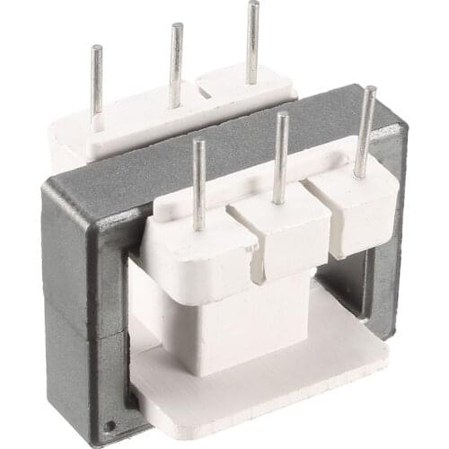 Uxcell 10 Sets EE25 3 with 3pin Transformer Bobbin PC40 Ferrite Core Vertical 20 Ferrite Halves and 10 Bobbin