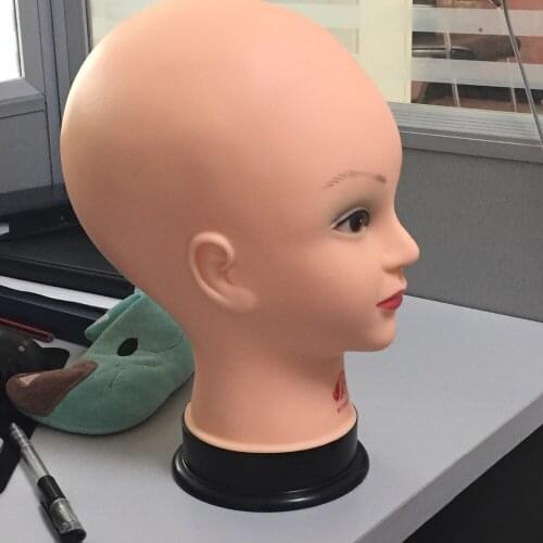 Female Mannequin Head For wig making,Hats,Hair,Scarf Display Wig Stand