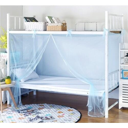 1m 1.2m 1.5M 1.8M 2M University dormitory bedroom mosquito net school single bed tent net zipper pattern household mosquito net