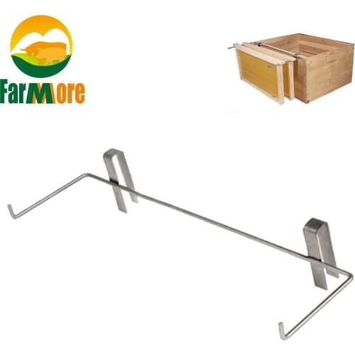 1 pcs Stainless Steel Beekeeping Frame Holder Beehive Perch Side Mount Tool Beehive Frame Holders Bee tools