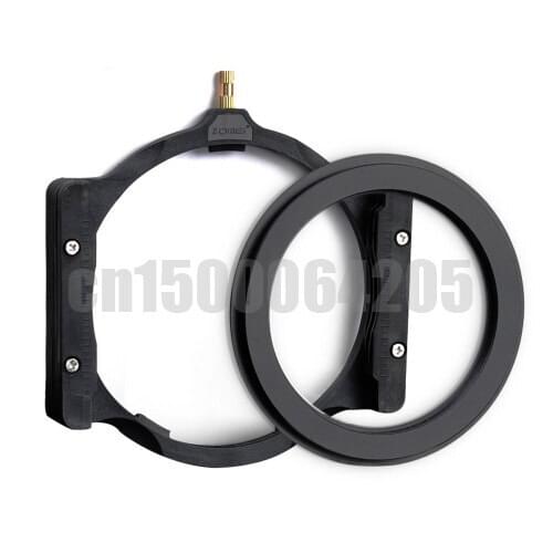 2 in 1 100mm Filter Holder + 77mm Metal Ring for Lee Tiffen Singh-Ray Cokin Z 4X4 LF405-SZ