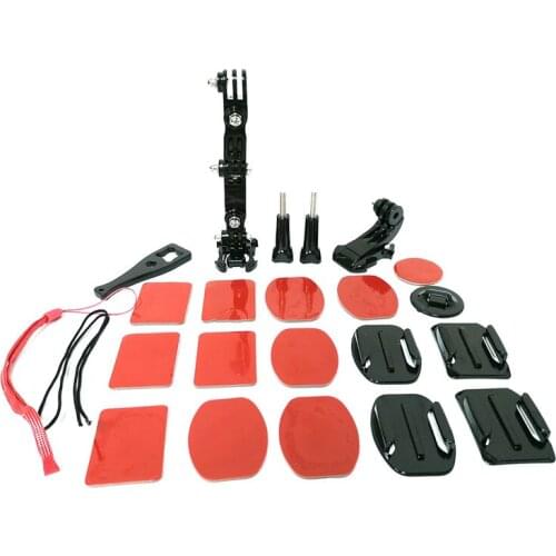 23-in-1 Camera 3M Double-sided Adhesive Multidirectional Holder Adjustment Bracket for Gopro SJCAM Xiaoyi