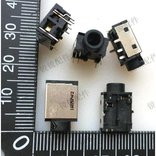 5pcs) Audio connector female 8pin headphone socket for Dell e5440 e6440 XPS 1 2720