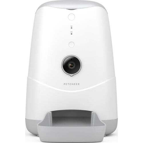 3.7L Pet Intelligent Automatic Feeder for Dogs Cats With WiFi Remote Control Video Monitors Rechargeable Auto Dispenser Feeder