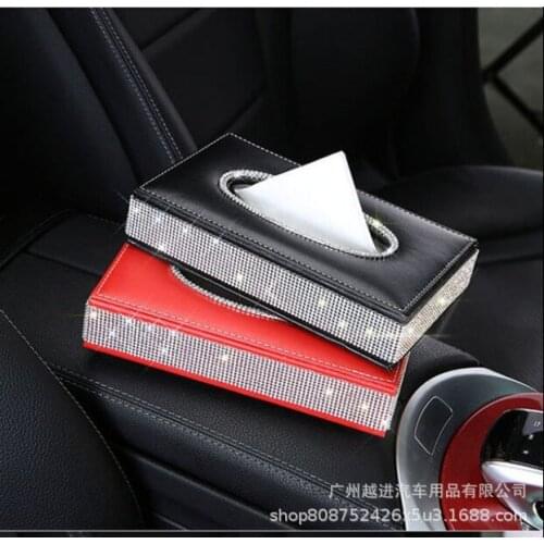Car box with drill Swan car tissue box with drill Swan tissue box car creative