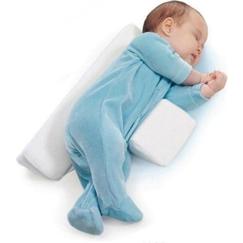 Baby Side Sleep Pillow Support Wedge Adjustable Infant Anti-roll Cushion Triangle positioning baby pillow