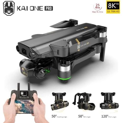 JINHENG KAI ONE Pro GPS Drone 8K HD Camera 3-Axis Gimbal Professional Anti-Shake Photography Brushless Foldable Quadcopter Toy