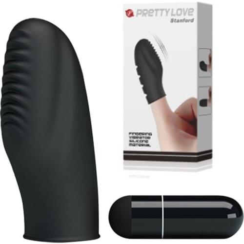 Erotic Finger Sleeve Vibrator G Spot Massage Mini Clit Stimulate Female Masturbator Sex Toys For Women Lesbian Adult Products