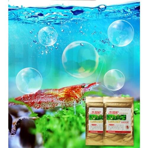 HONGYI 1 piece 50g ornamental shrimp food high calcium nutrition bar crystal shrimp feed for fish tank safety and health