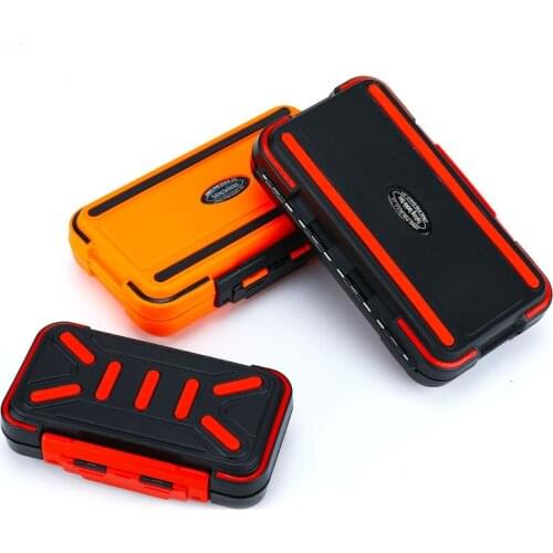 Fishing Tackle Box Waterproof Multi-Function Bait Hook Storage Double-sided Box Carp Fly Fishing Accessories