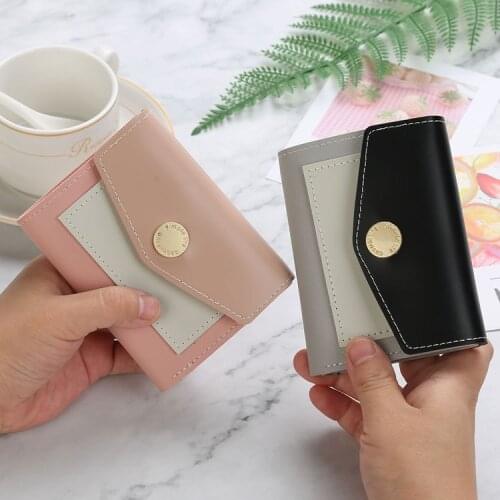 Leather Small Wallet Women Luxury Brand Famous Mini Women Wallets Purses Female Short Coin Zipper Purse Credit Card Holder