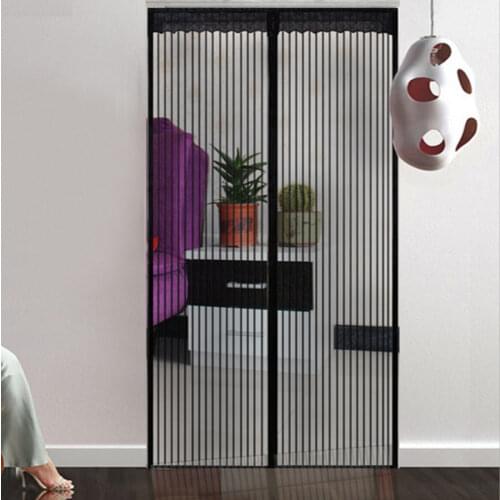 Summer Mesh Net Anti Mosquito Insect Fly Bug Curtain Automatic Closing Door Screen Kitchen Curtain 5 Size Drop Shipping