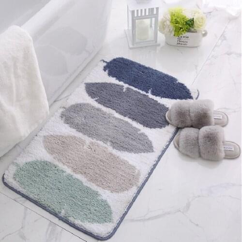 Non Slip Bath Mat Bathroom Carpet,Tapis Salle de Bain,Mat in the Bathroom Comfortable Bath Pad,Large Size Bedroom Bathroom Rugs