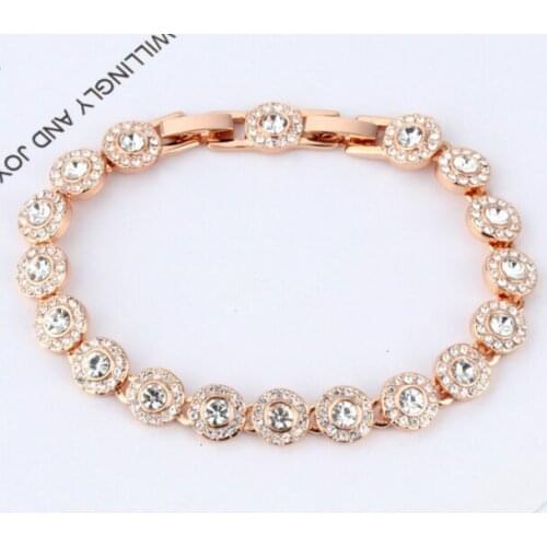 New Style High Quality, Best Material, Beautiful Romantic Short Key Crystal Fashion Bracelet