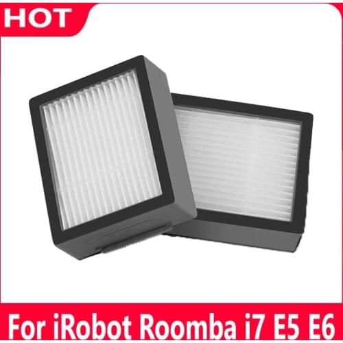 Replacement Hepa Filters Compatible with i7 iRobot Roomba i7+ E5 E6 Vacuum Cleaner kits Hepa filter Accessories