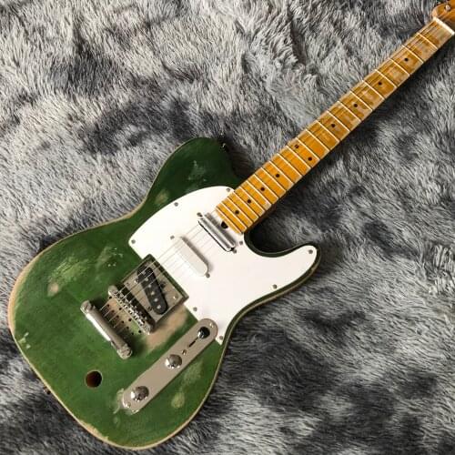 Customized shop, TL electric guitar, old, relic, retro, hot sale in 2020, providing personalized customization service