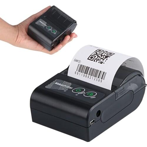 Thermal Printer Portable Wireless Receipt Bluetooth Mini Handheld Receipt Printer for Android iOS Windows 58MM ticket impresoras