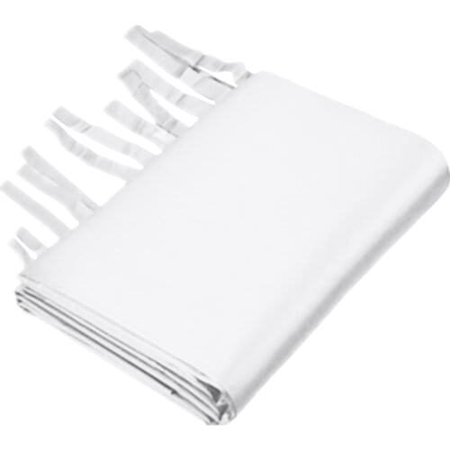 Outdoor Awning Sun Protection Cloth Rectangle Water Resisting Zipper End Instant UV Block White Red Blue 1 Side Wall Cover