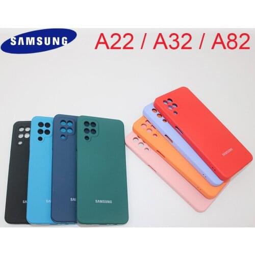 Candy Color Phone Case For Samsung Galaxy A22 A32 a22 4G 5G A82 Matte Soft Back Cover Fundas Coque With Camera Full Protecive